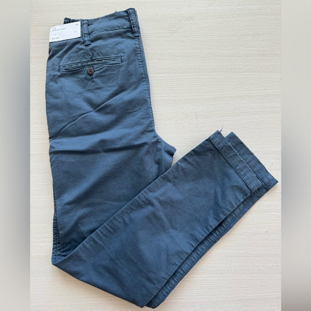 American Eagle Khakis (Grey)
